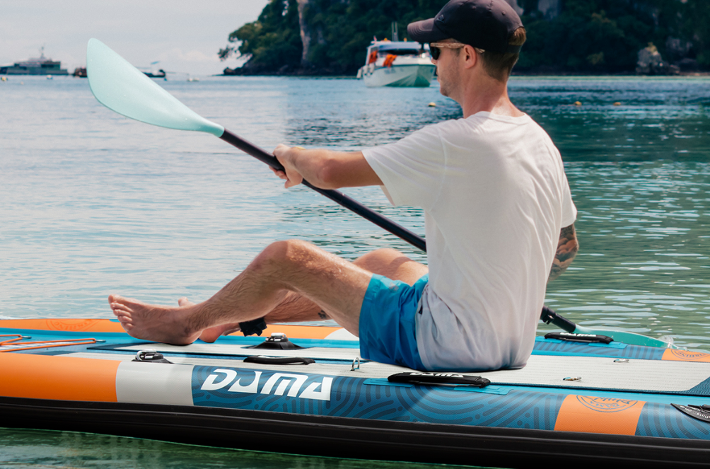 4 PIECES ADJUSTABLE KAYAK PADDLE